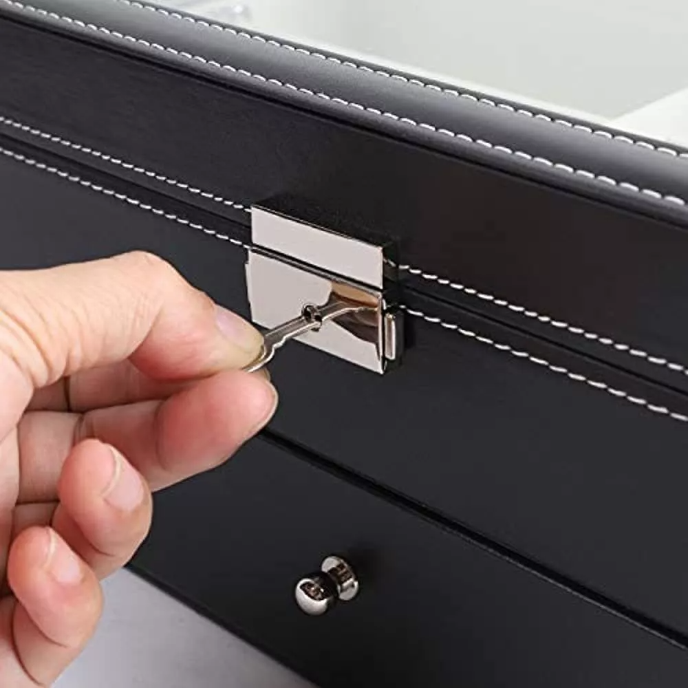Estuche de Lujo para 12 Gafas – Elegancia y Protección