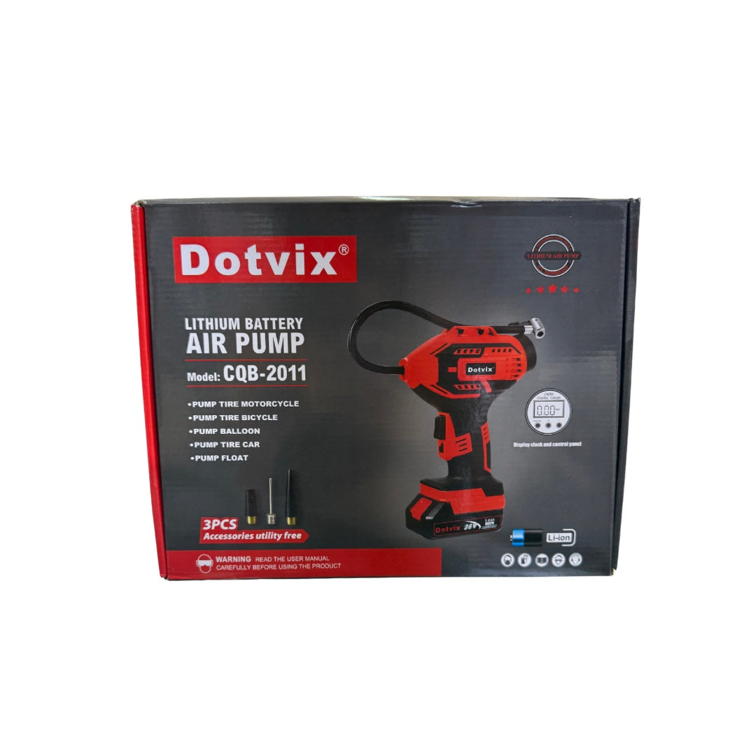 Inflador de Llantas Inalámbrico Profesional 36V | Compresor Digital Portátil con Batería Litio | Para Carro, Moto, Bicicleta