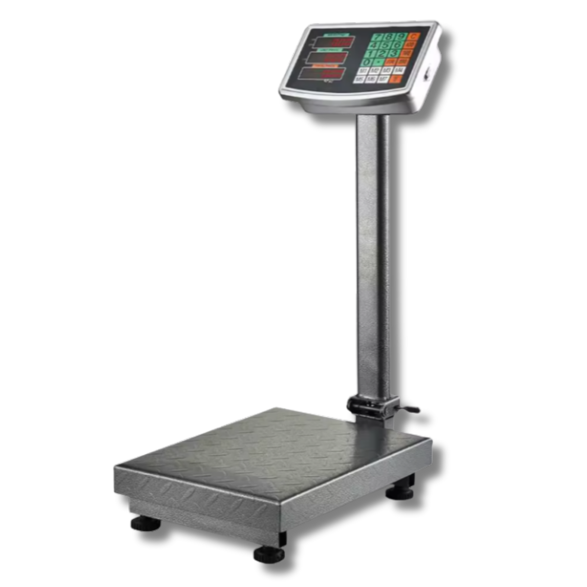 Balanza Bascula Plataforma 200kg Brazo Plegable Y Recargable