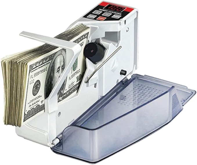 Maquina Contadora de Billetes Portatil