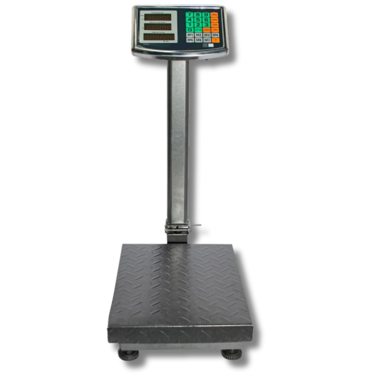 Balanza Bascula Plataforma 200kg Brazo Plegable Y Recargable