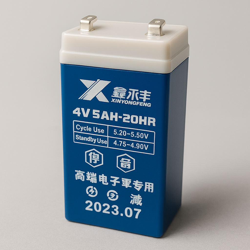 Batería Recargable 4V Económica para Báscula Digital