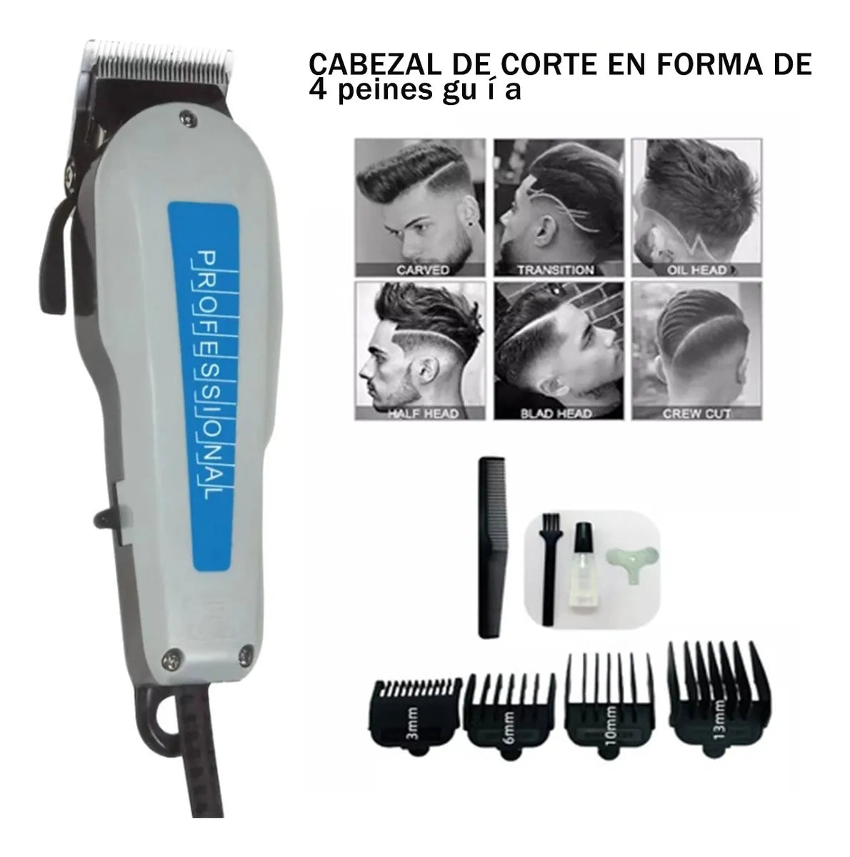 Máquina Cortapelo Doméstica Práctica y Económica