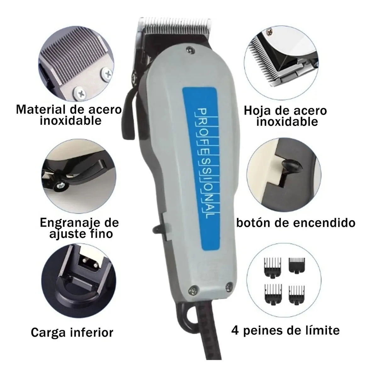 Máquina Cortapelo Doméstica Práctica y Económica