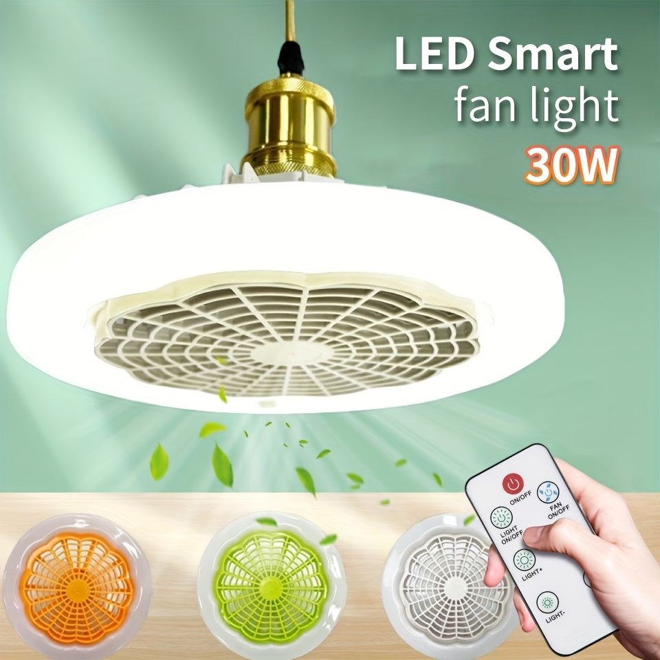 Bombilla Luz LED con Ventilador Inteligente