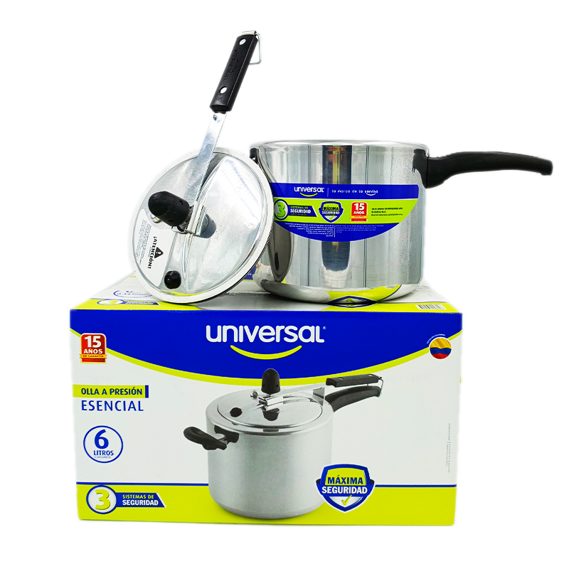 Olla Presion Pitadora 6L UNIVERSAL L24602