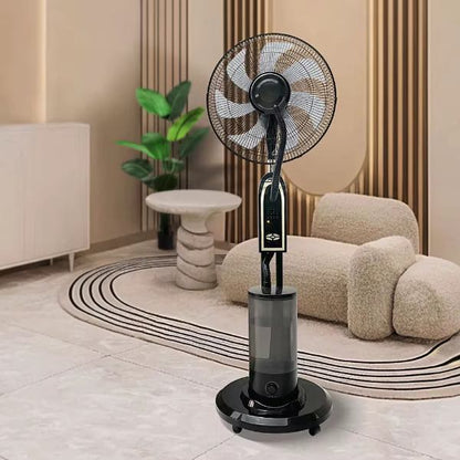 Ventilador 16” Con Aspersión De Agua