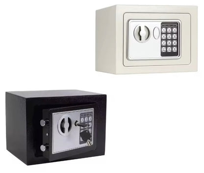Caja Fuerte Digital Pequeña 17x23cm | Cerradura Electrónica con Código | Seguridad para Casa u Oficina