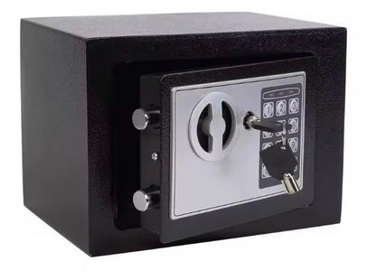 Caja Fuerte Digital Pequeña 17x23cm | Cerradura Electrónica con Código | Seguridad para Casa u Oficina