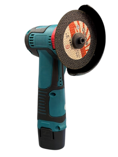 Mini Pulidora Inalámbrica 12V con 2 Baterías | 3 Discos Incluidos + Maletín | Compacta y Portátil