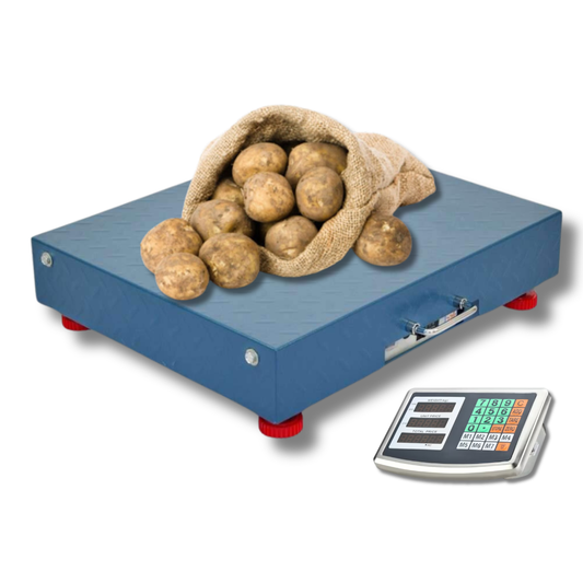 Bascula Electrónica 400kg Balanza Recargable Inalámbrica