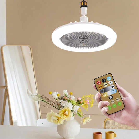 Bombilla Luz LED con Ventilador Inteligente