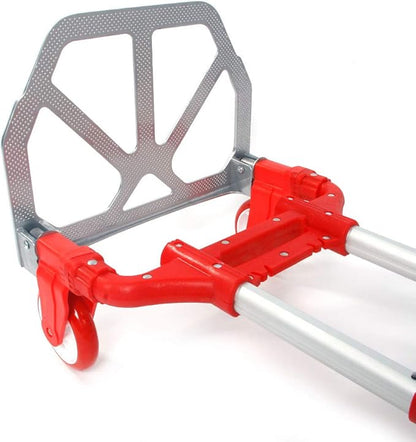 Carretilla Zorra Plegable 80kg con Pulpo – Transporte Fácil y Liviano