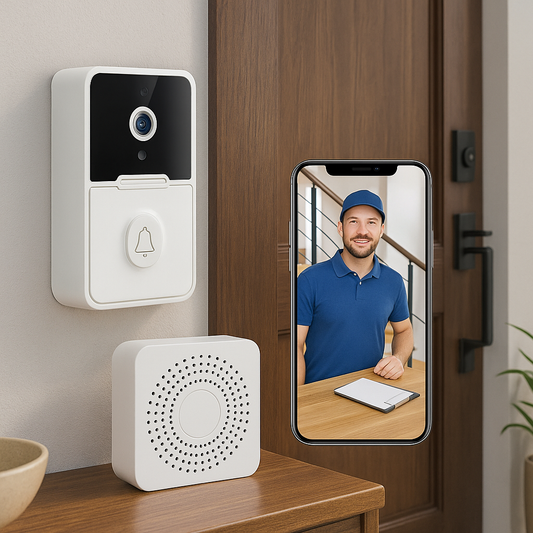 Video Timbre WiFi con Cámara HD | Ve Quién Toca Desde Tu Celular | Audio Bidireccional