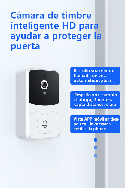 Video Timbre WiFi con Cámara HD | Ve Quién Toca Desde Tu Celular | Audio Bidireccional