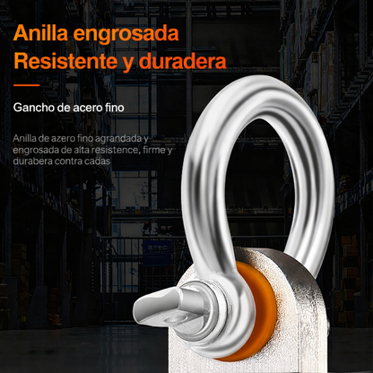 Dinamómetro Digital 1500kg con Control Remoto – Balanza Colgante Industrial de Alta Resistencia