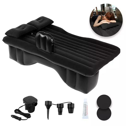 Colchón Inflable para Carro con Bomba Eléctrica – Cama de Viaje Portátil