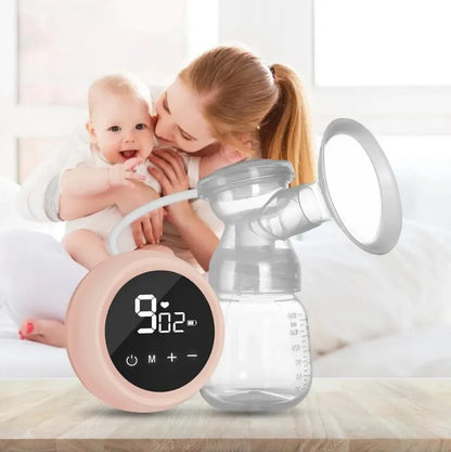 Extractor de Leche Eléctrico Doble con Masaje – Silencioso y BPA Free