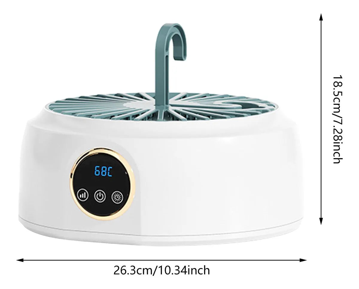 Secadora de Ropa Eléctrica Portátil – Aire Caliente, Plegable y Eficiente