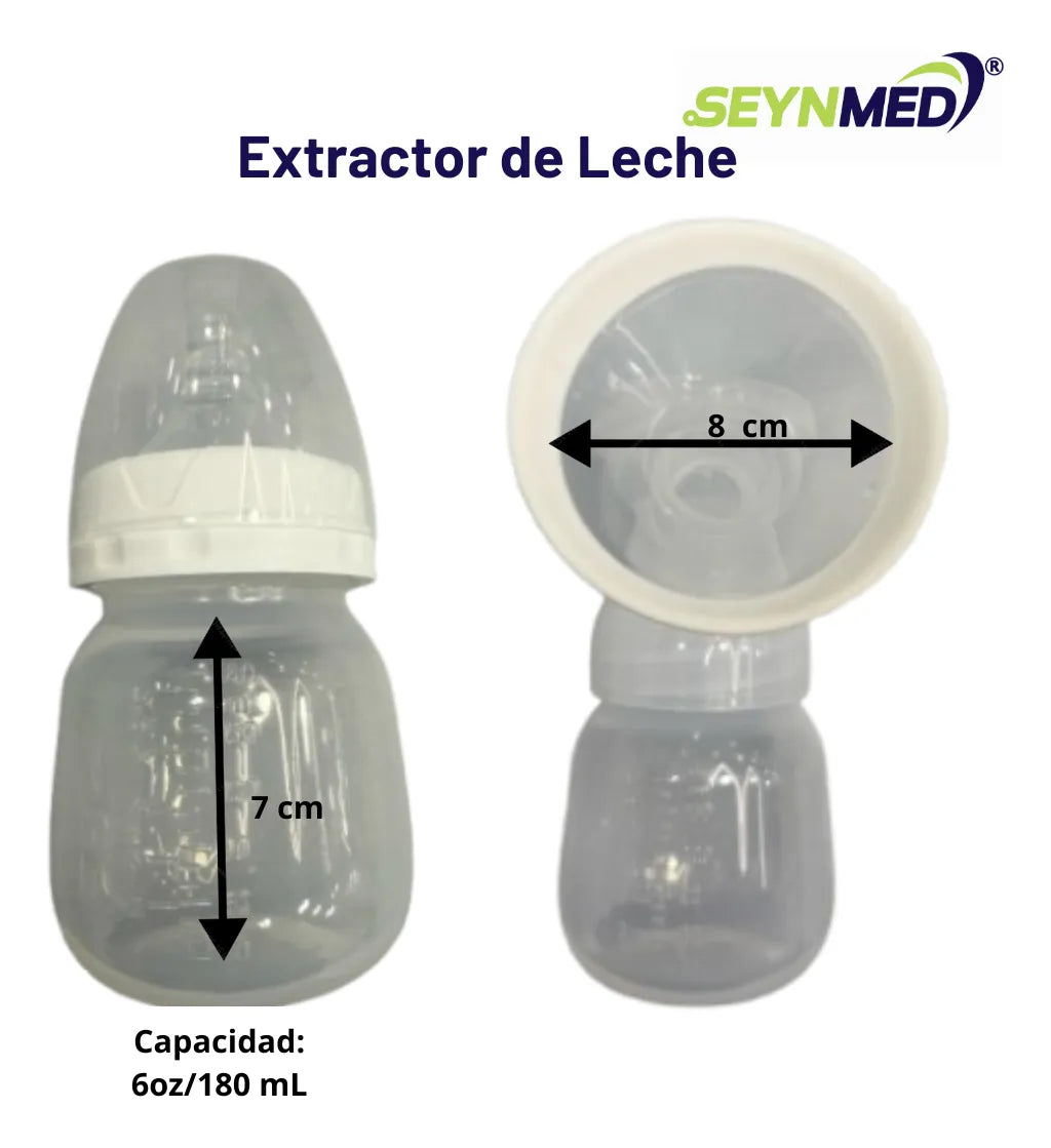 Extractor de Leche Eléctrico Doble con Masaje – Silencioso y BPA Free