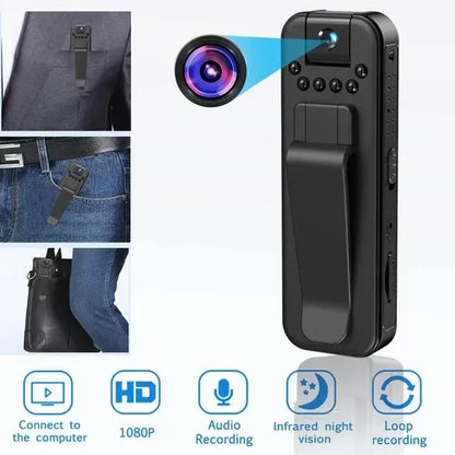 Body Cam Portátil 1080P Full HD – Evidencia Real para Entregas y Cobros