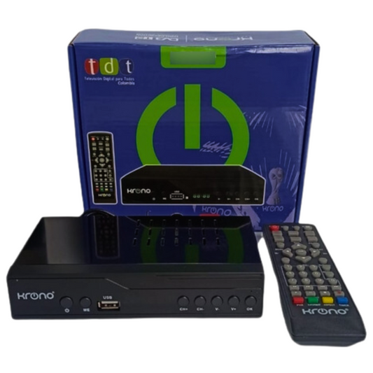 Decodificador TDT Krono Digital HD Funciona En Todos Tv