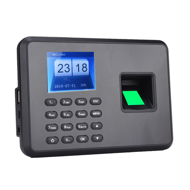 Tablero Biométrico de Huella Digital A7 — Control de Asistencia de Personal