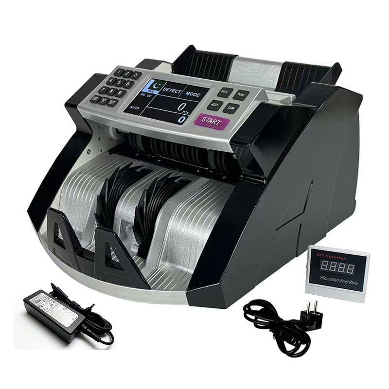 Máquina Contadora de Billetes Profesional RH220 - Detección UV/MG/IR - 1000 Billetes/Min