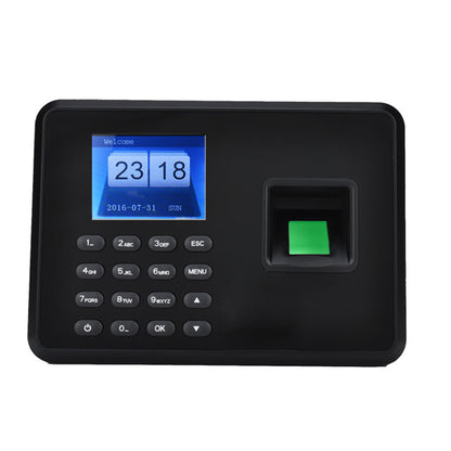 Tablero Biométrico de Huella Digital A7 — Control de Asistencia de Personal