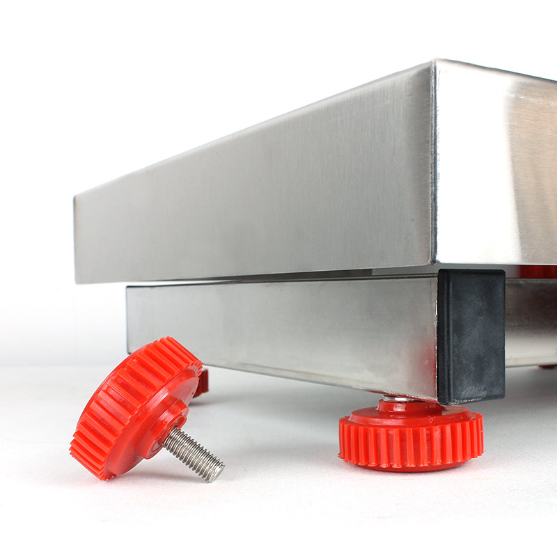 Báscula Digital de Plataforma 200kg Plegable en Acero Inoxidable