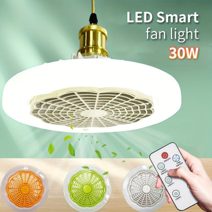 Bombilla Luz LED con Ventilador Inteligente