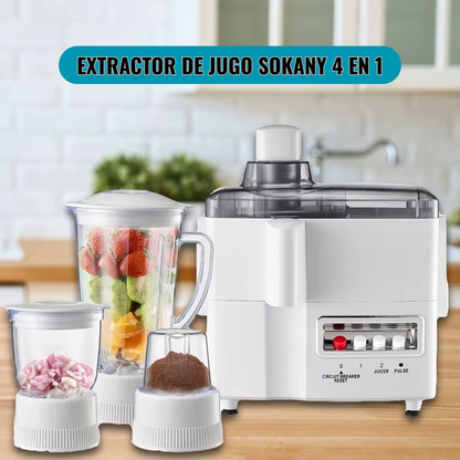 Extractor De Jugo Sokany 4 En 1