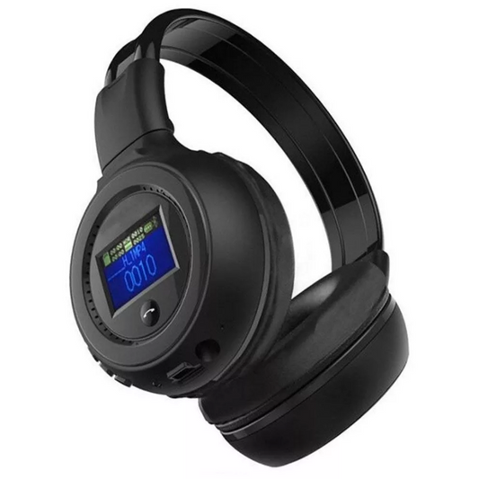 Audífonos Bluetooth Recargables Radio Fm N65 Con Pantalla