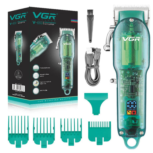 Cortadora de Pelo VGR Profesional V-660 Inalámbrica 110V