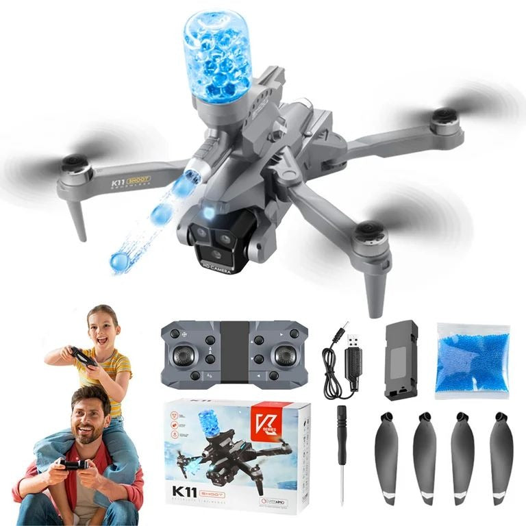 Drone Hidrogel XKJ K11 MAX Triple Lente HD