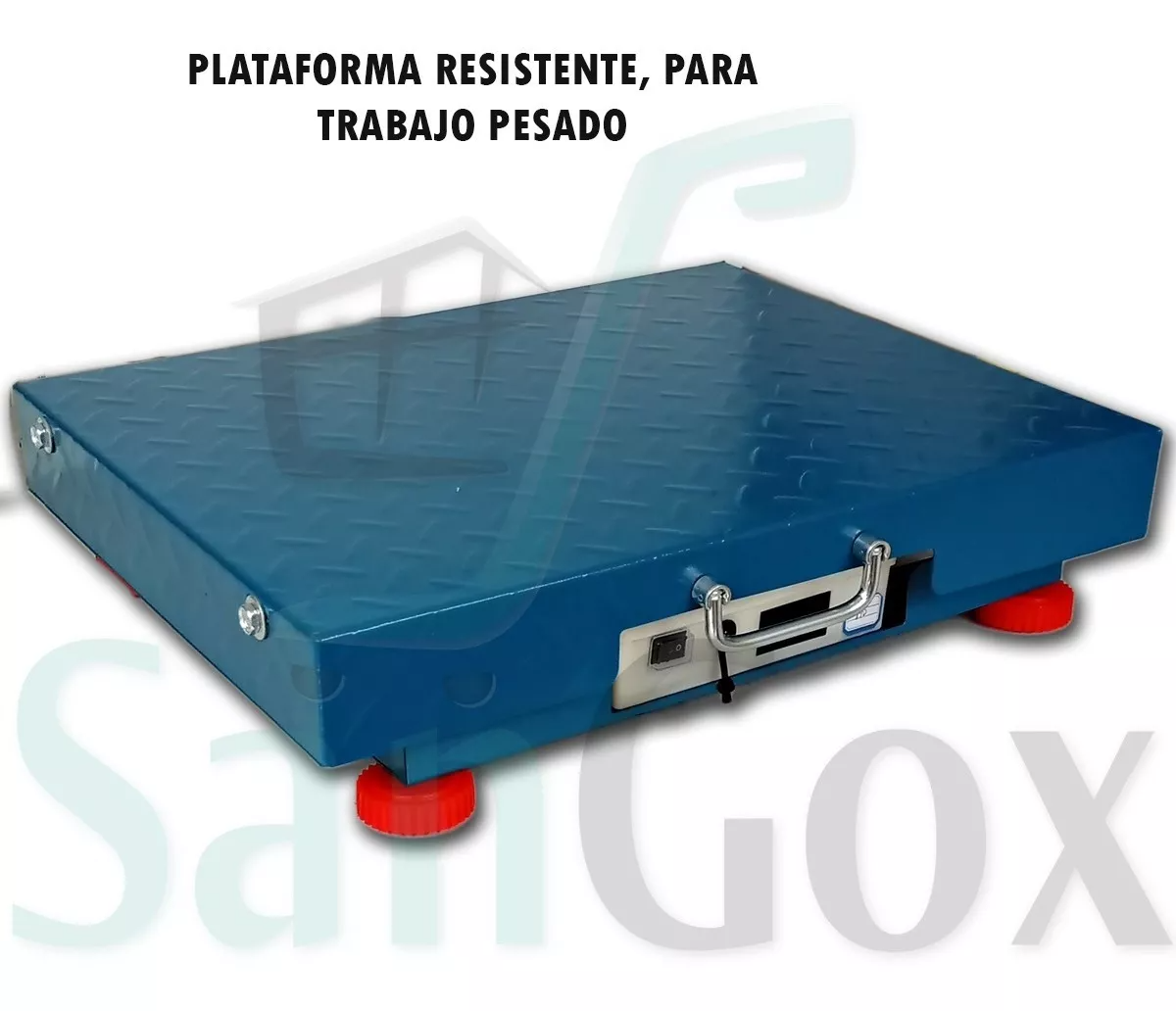 Báscula Inalámbrica 600 kg Balanza Recargable